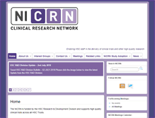 Tablet Screenshot of nicrn.hscni.net