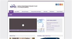 Desktop Screenshot of nipec.hscni.net